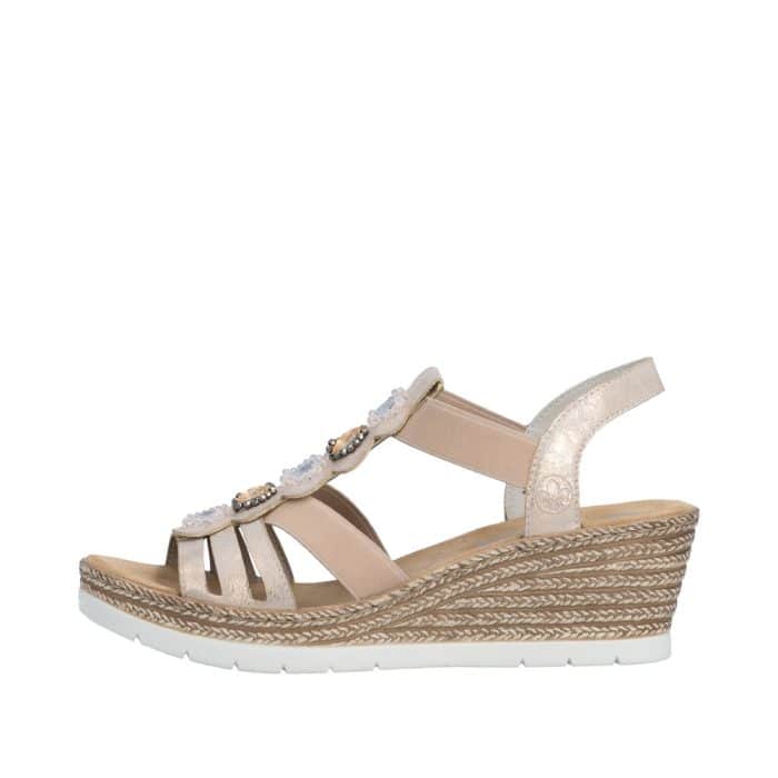 Rieker Sandal Dame 619B2-31