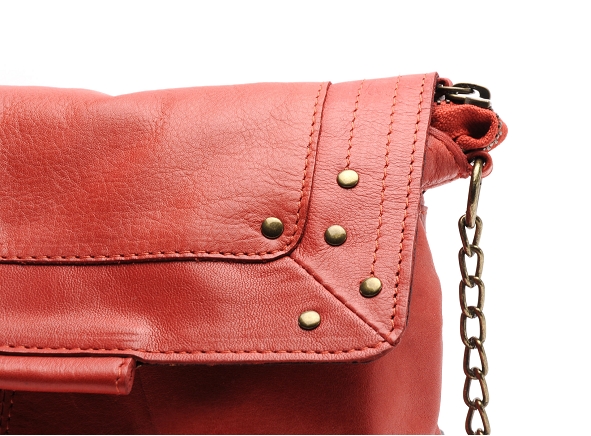 Pieces ville accessoires pcfelizia leather cross body rouge