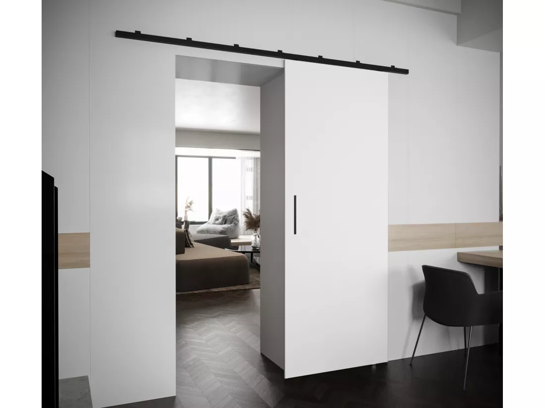 Portes coulissantes Zonda I 90x204 cm (Blanc)