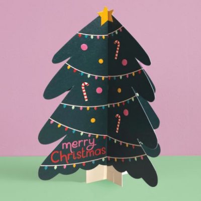 Merry Christmas 3D Tree