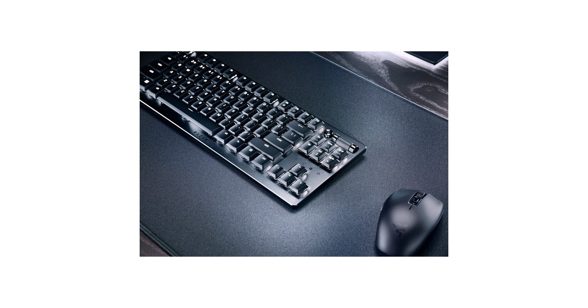 RazerDeathstalker V2 Pro TKL, gaming toetsenbord  (Zwart, US lay-out, Razer Linear Optical (Red), RGB leds, TKL, ABS, Bluetooth)