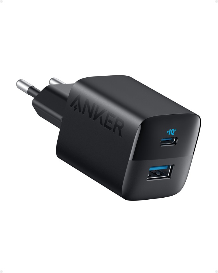 Anker - 323 Oplader - 33W 1A/1C - Sort