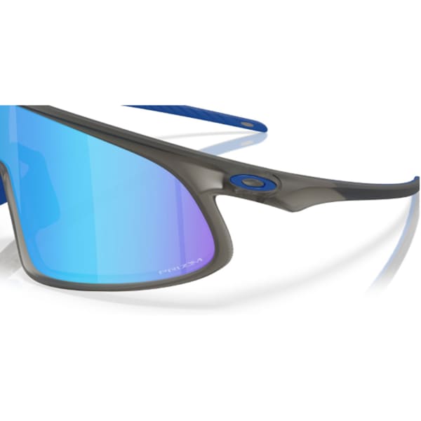 Lunette vélo OAKLEY RSLV MATTE GREY SMOKE/PRIZM SAPPHIRE