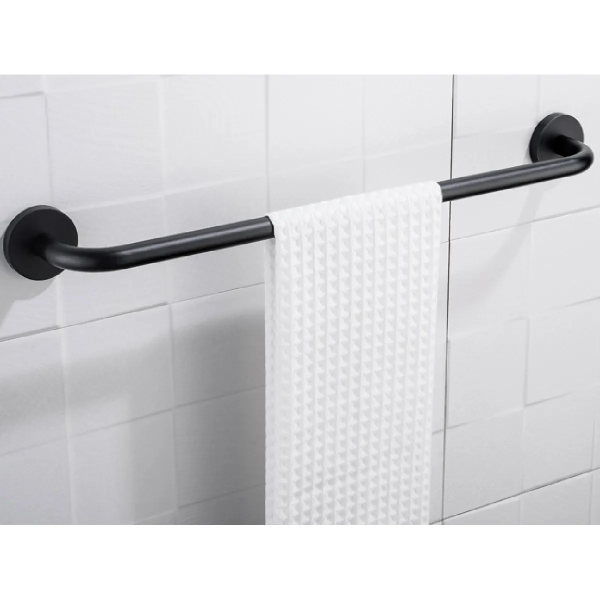 Universal Ensemble quincaillerie de bain noir mat