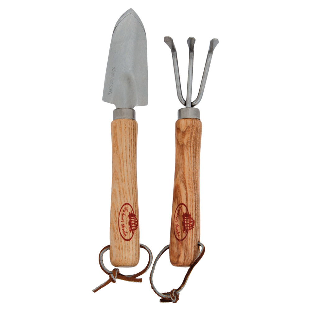 Esschert Design Rvs Minigereedschap Schep/Hark Naturel