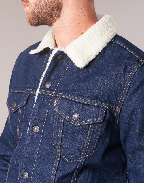 Levi's - TYPE 3 SHERPA TRUCKER Marino