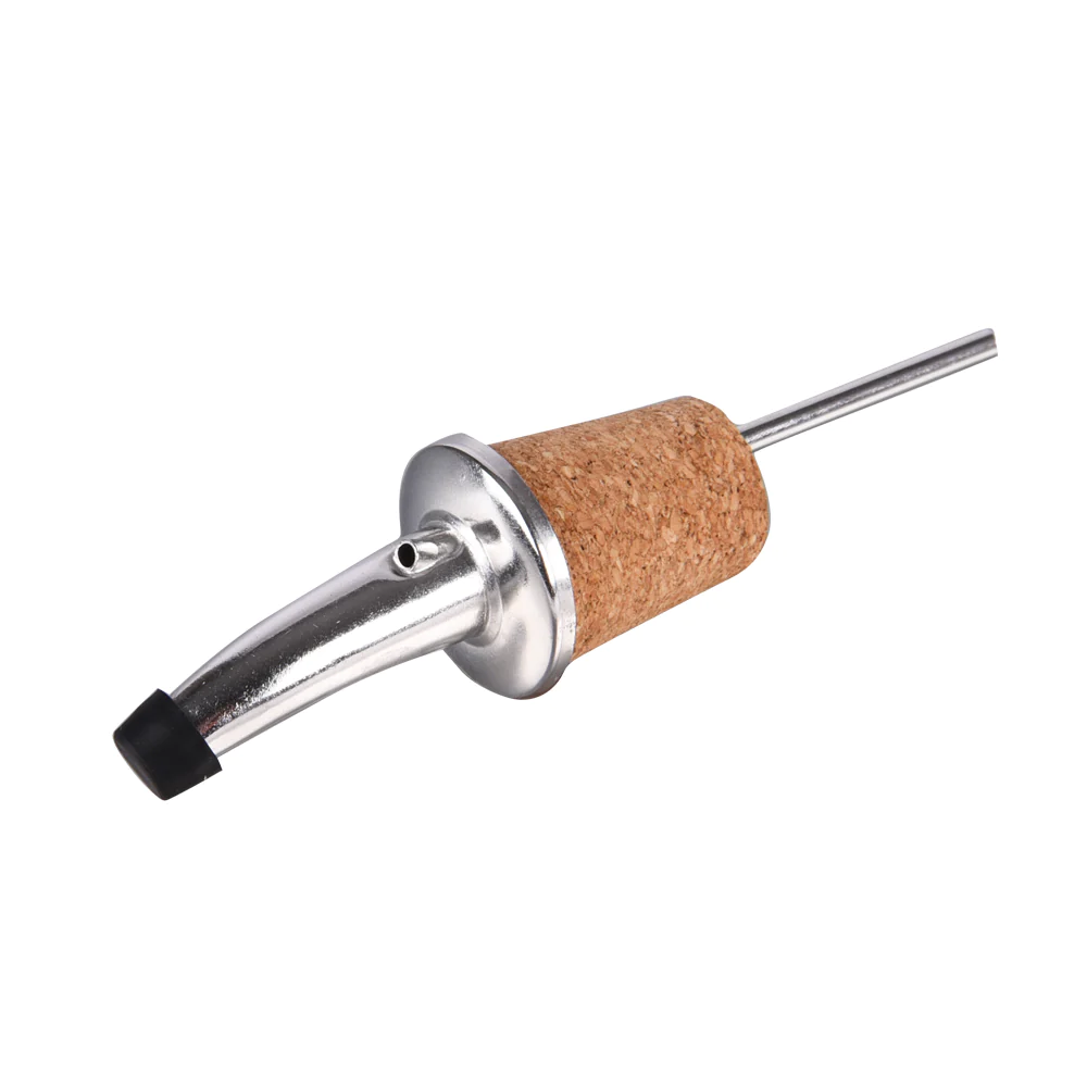 Bouchon verseur métallique + capuchon noir Trend'up