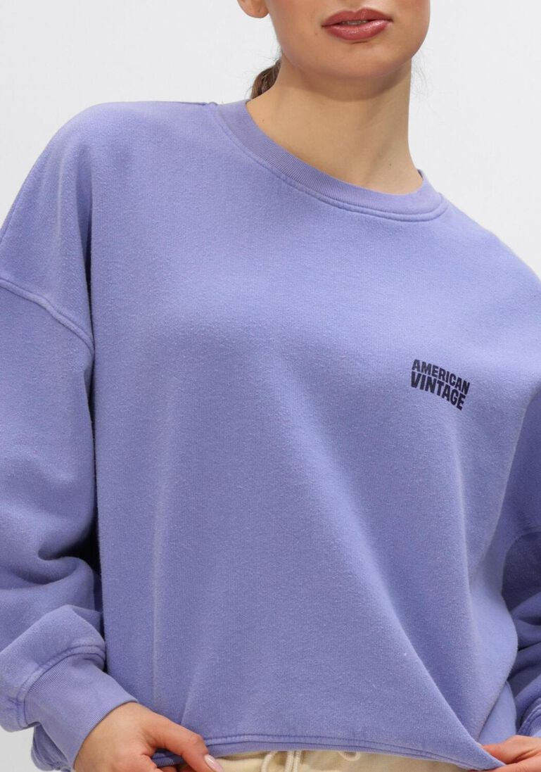 paarse american vintage sweater plizzy