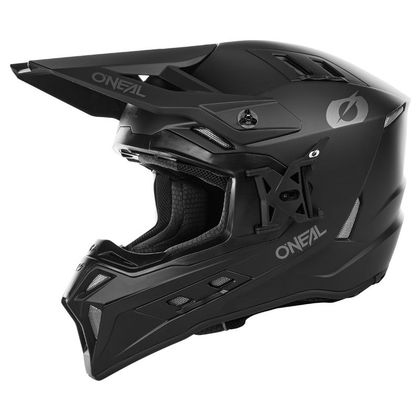 Casque cross O'Neal EX-SRS - SOLID V24 2024 - Noir