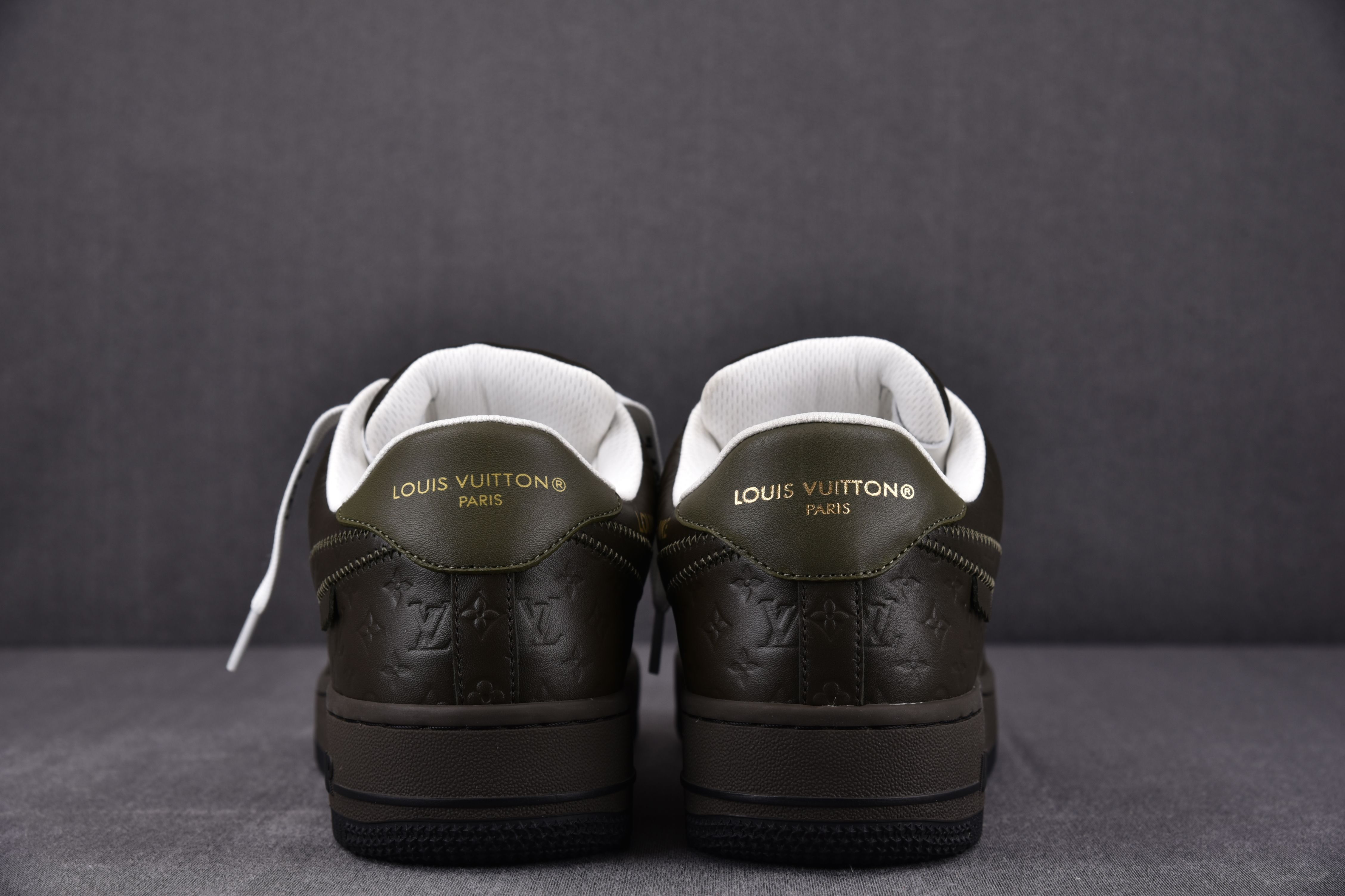 Nike Air Force 1 Low Louis Vuitton Royal Gray Green (Be careful about the size!!)