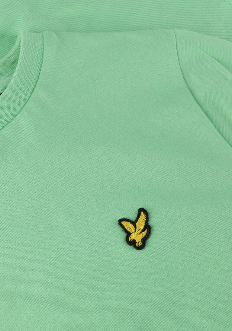 LYLE & SCOTT groene lyle & scott t-shirt plain t-shirt b