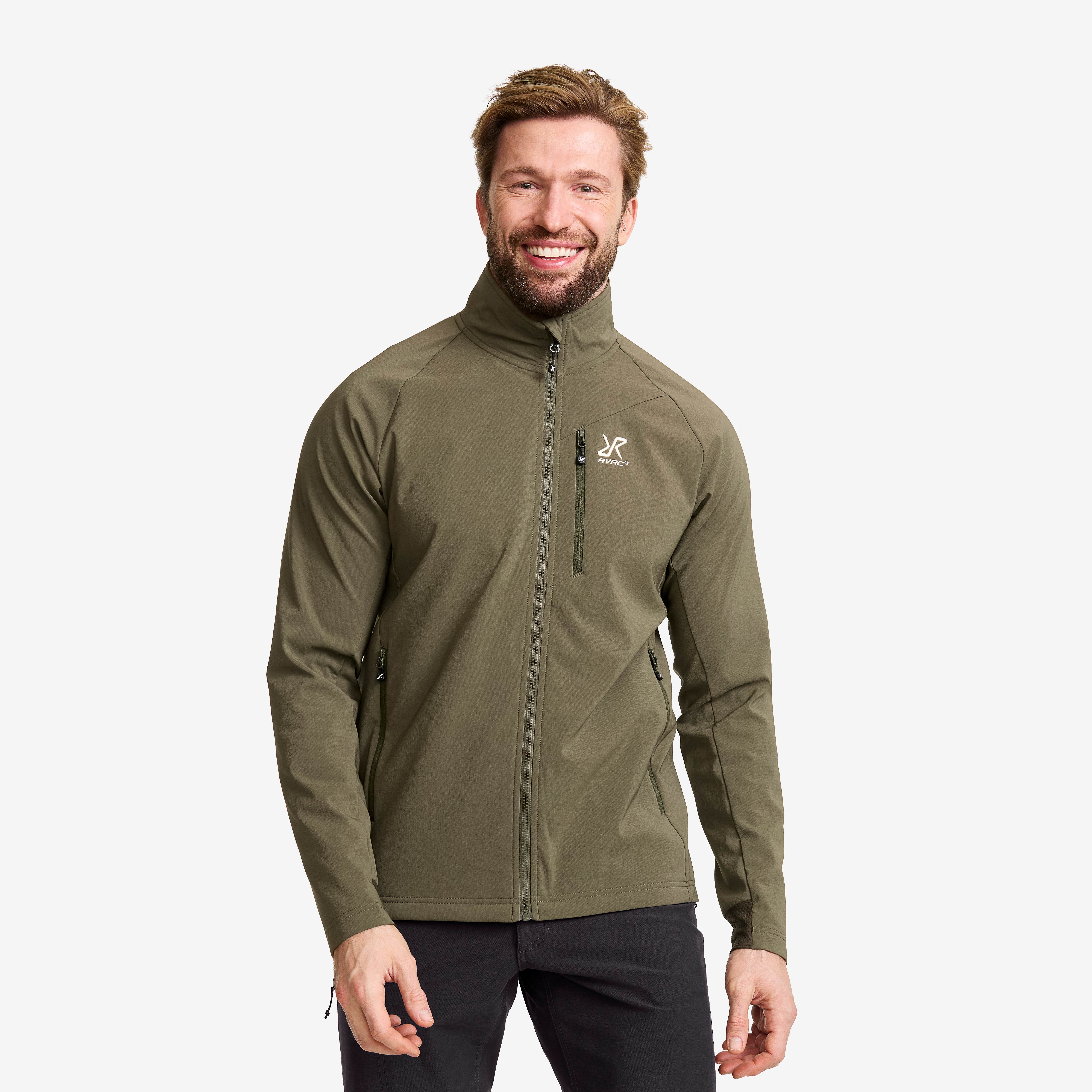 Exciter Light Softshell Jacket Herre Grape Leaf