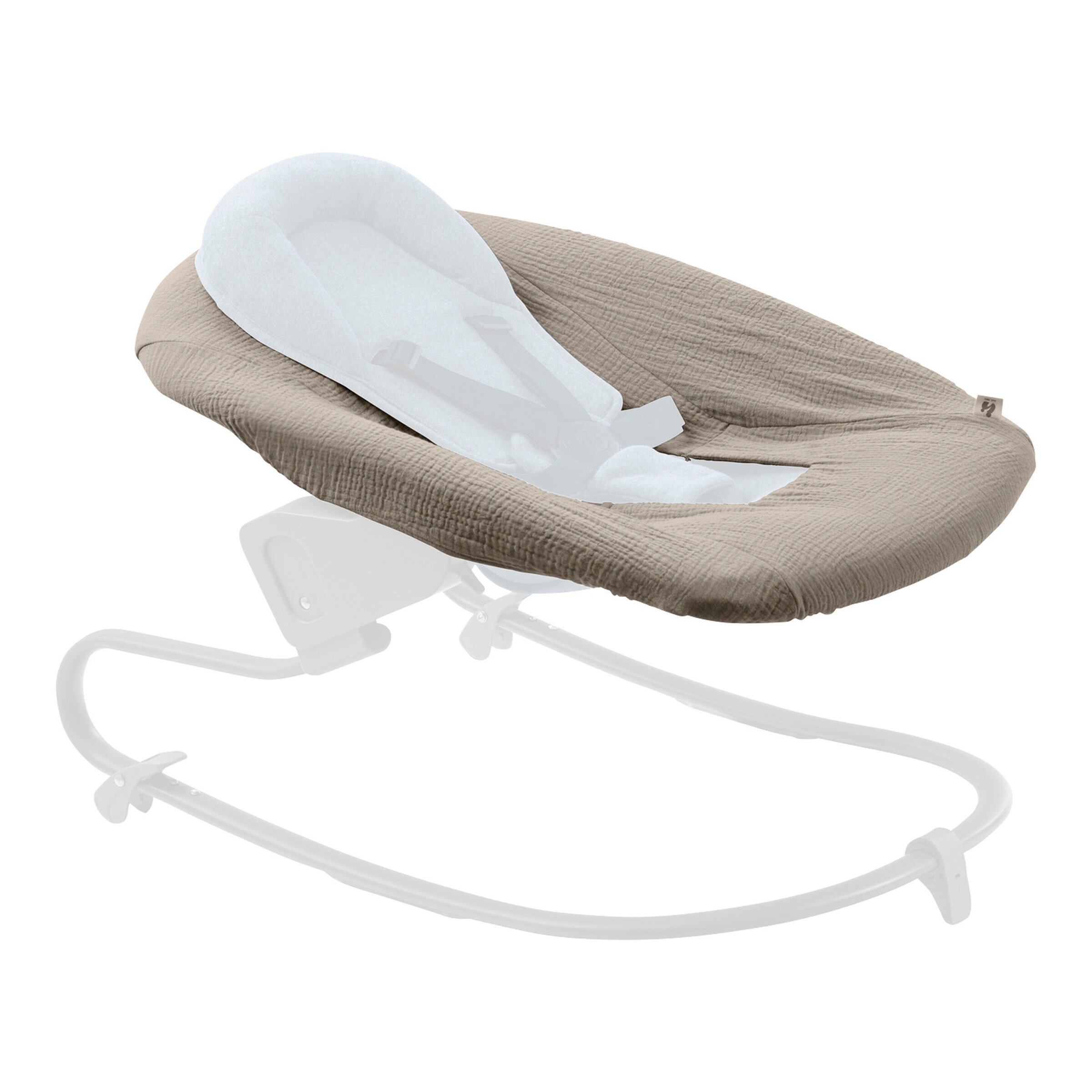 Hauck Textil-Bezug Musselin für Alpha Bouncer