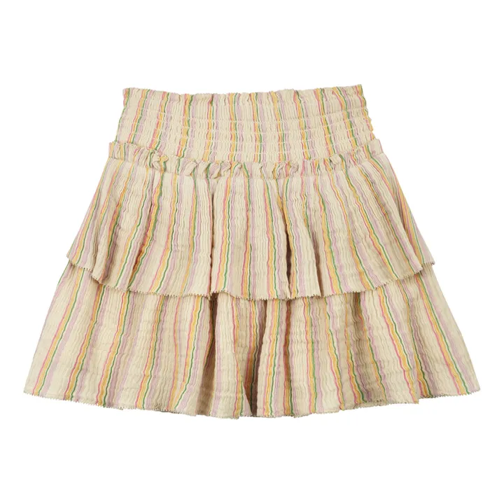 Louise Misha Jupe Roumia Rayée | Beige