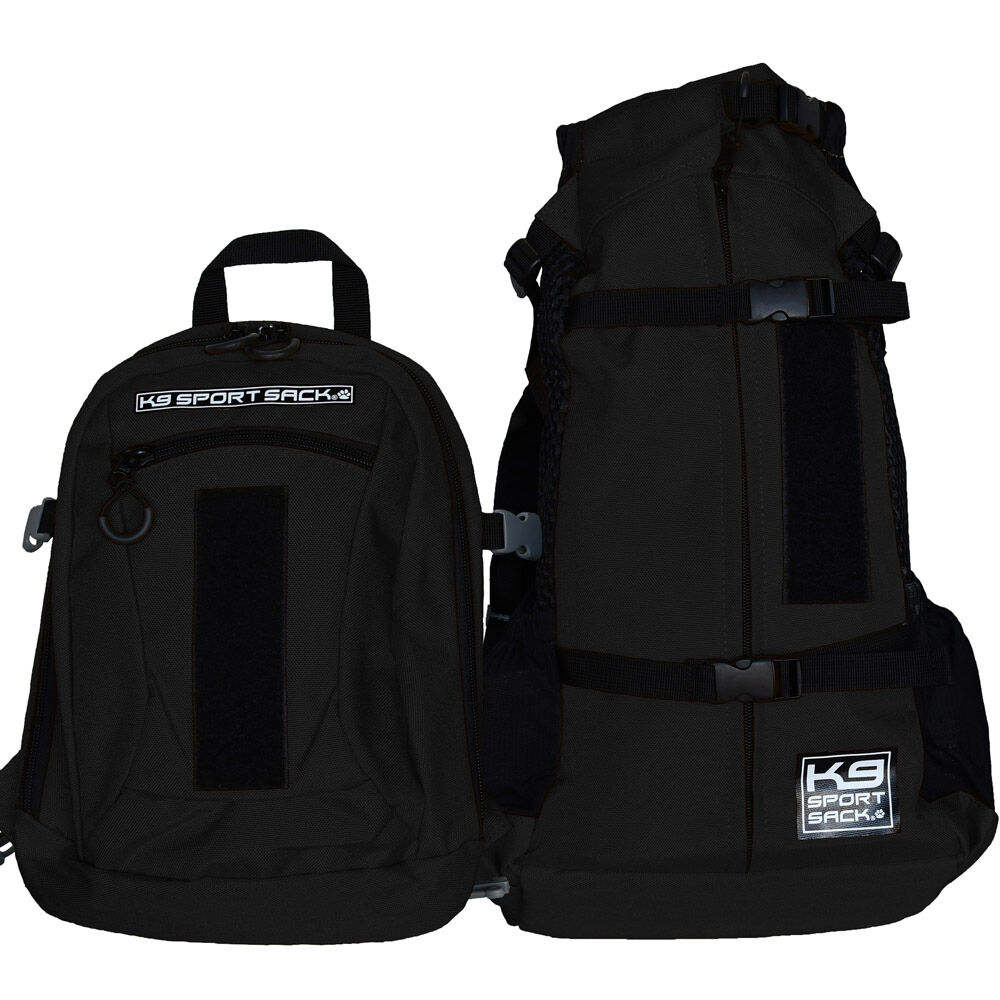 K9 Sport Sack Plus 2 - Hondenrugzak - Zwart - xx cm - Medium