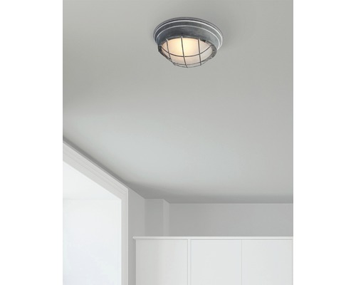 Wandlamp, 2-lichts, Ø 34 cm, Typhoon grijs