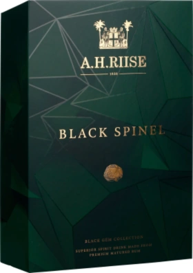 A.H. RIISE BLACK SPINEL RUM 70CL