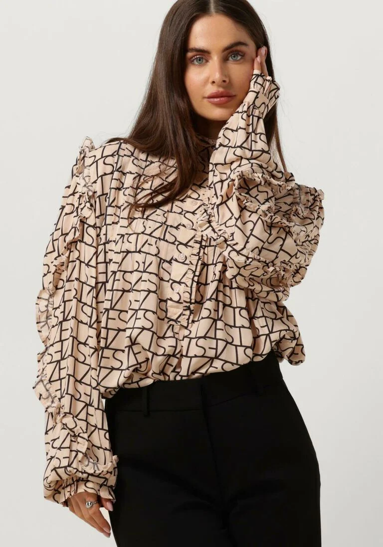 EST\\'SEVEN lichtroze est'seven blouse lizzy blouse