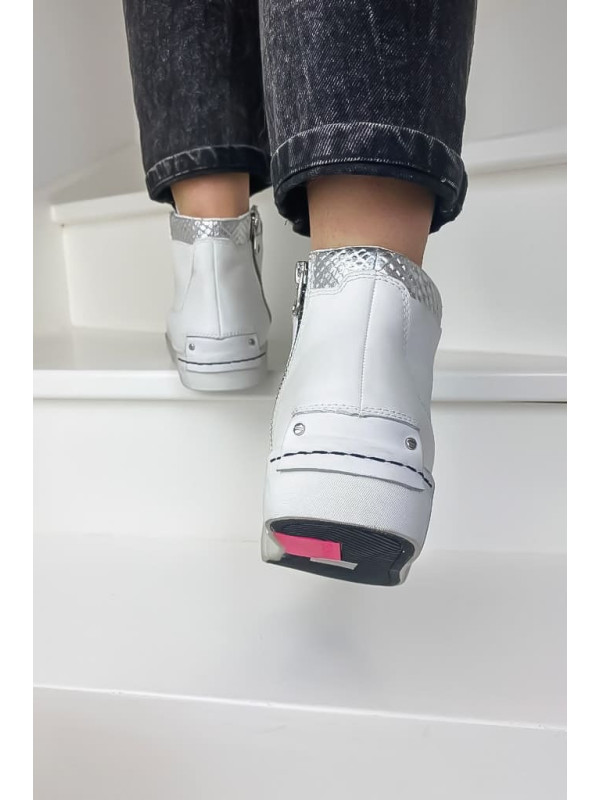 Sneakers HIGH TOP HERITAGE White - Crime London