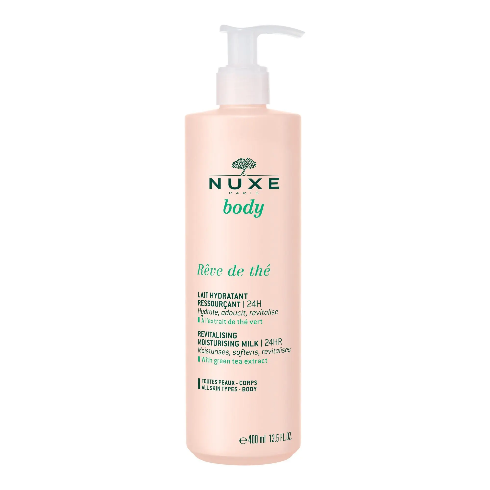 Nuxe - Lait Hydratant Ressourçant NUXE BODY Rêve de thé®- Crème et lait