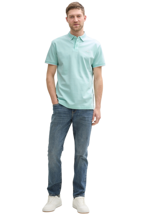 Tom Tailor groene heren polo