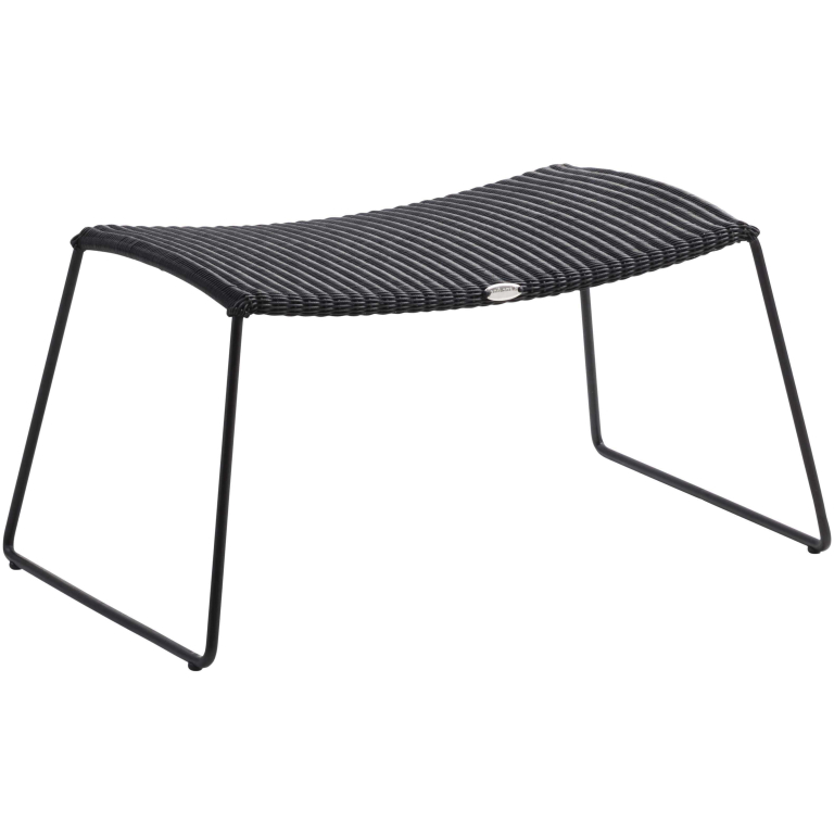 Cane-Line Breeze voetenbank Black