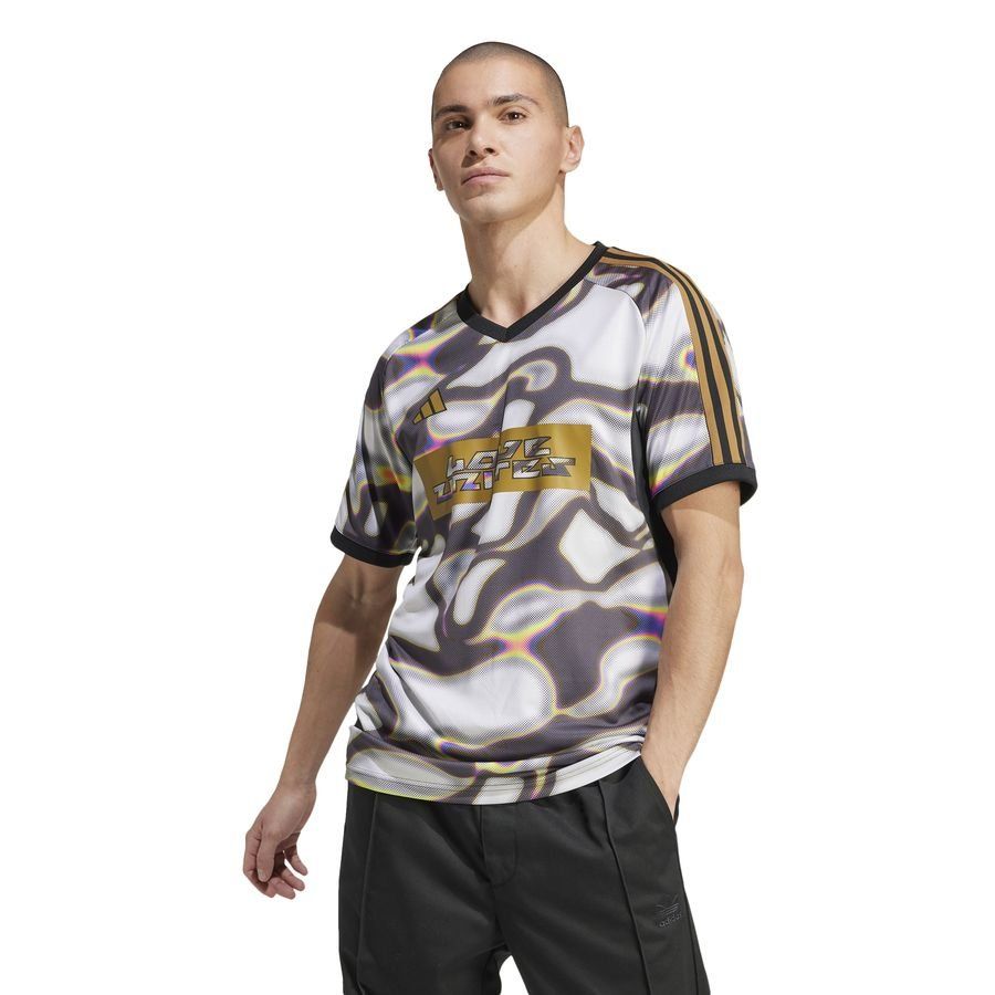 adidas T-shirt d'Entraînement Tiro Pride - Noir/Argenté/Bronze