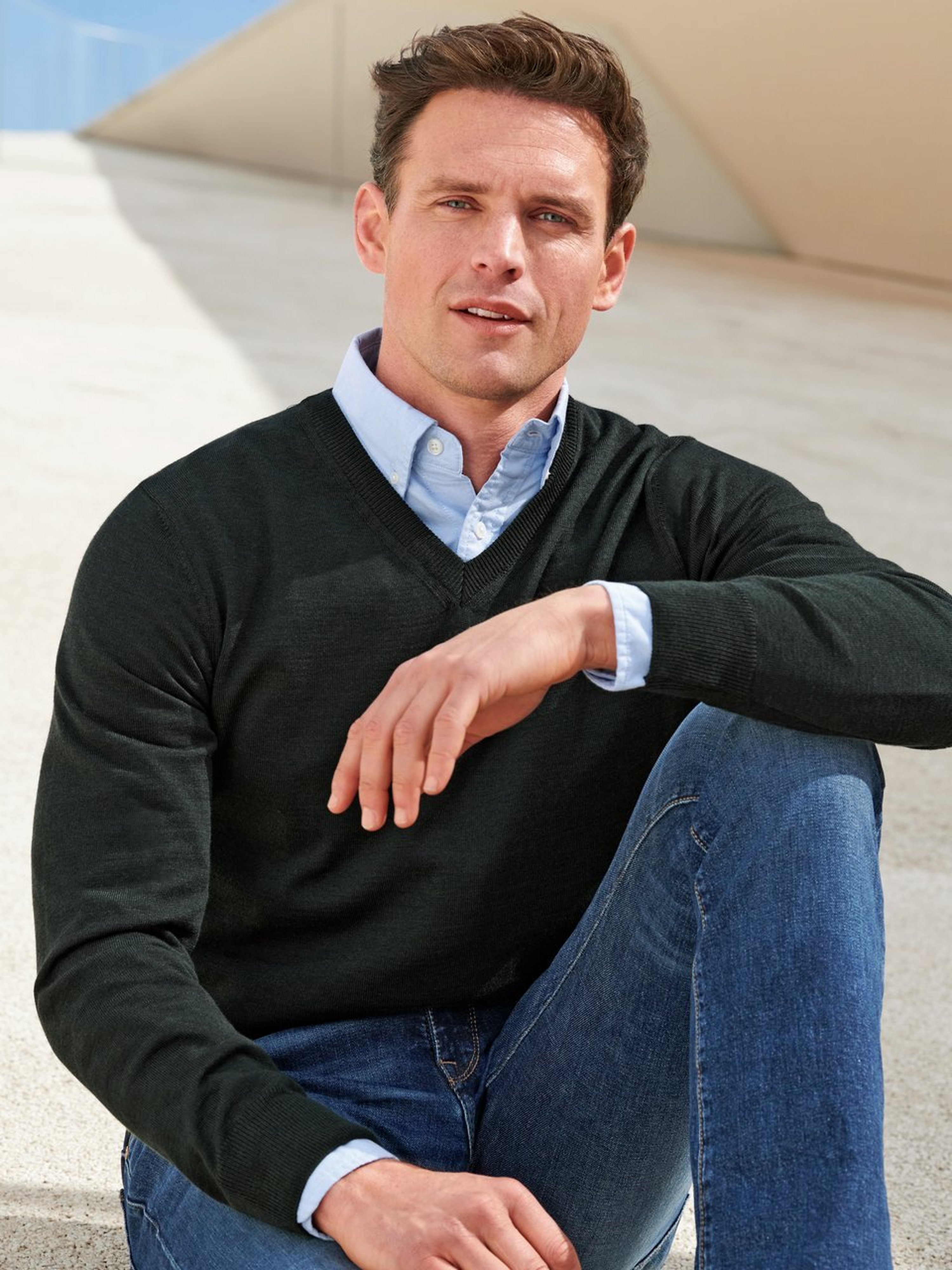 V-Pullover