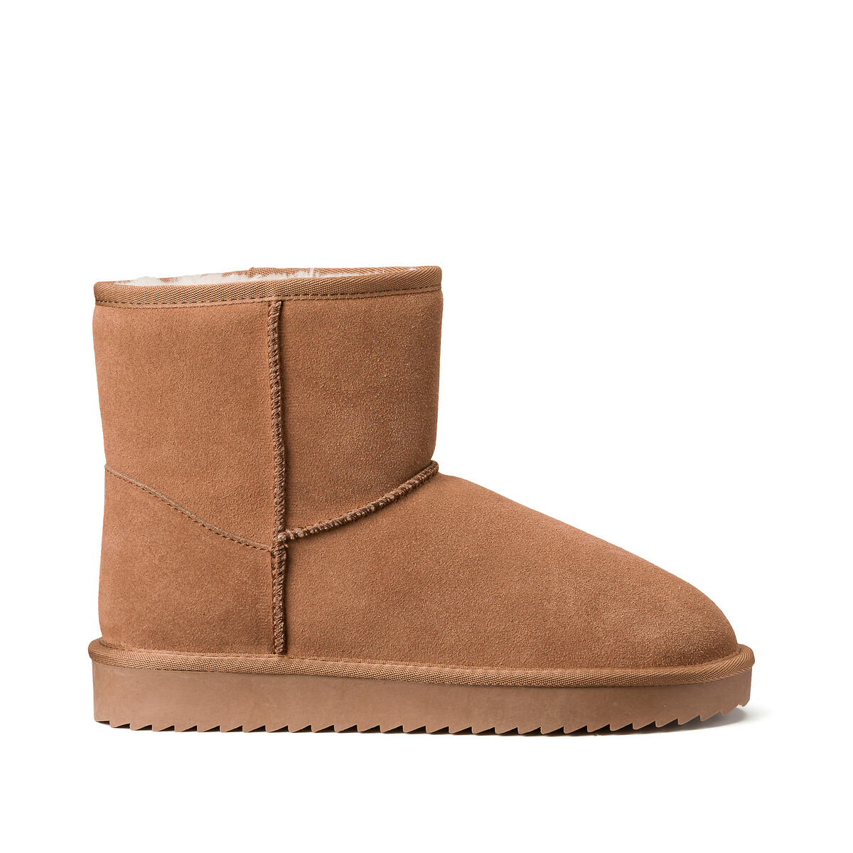 COLEÇÃO LA REDOUTE<br>Botas de couro forradas