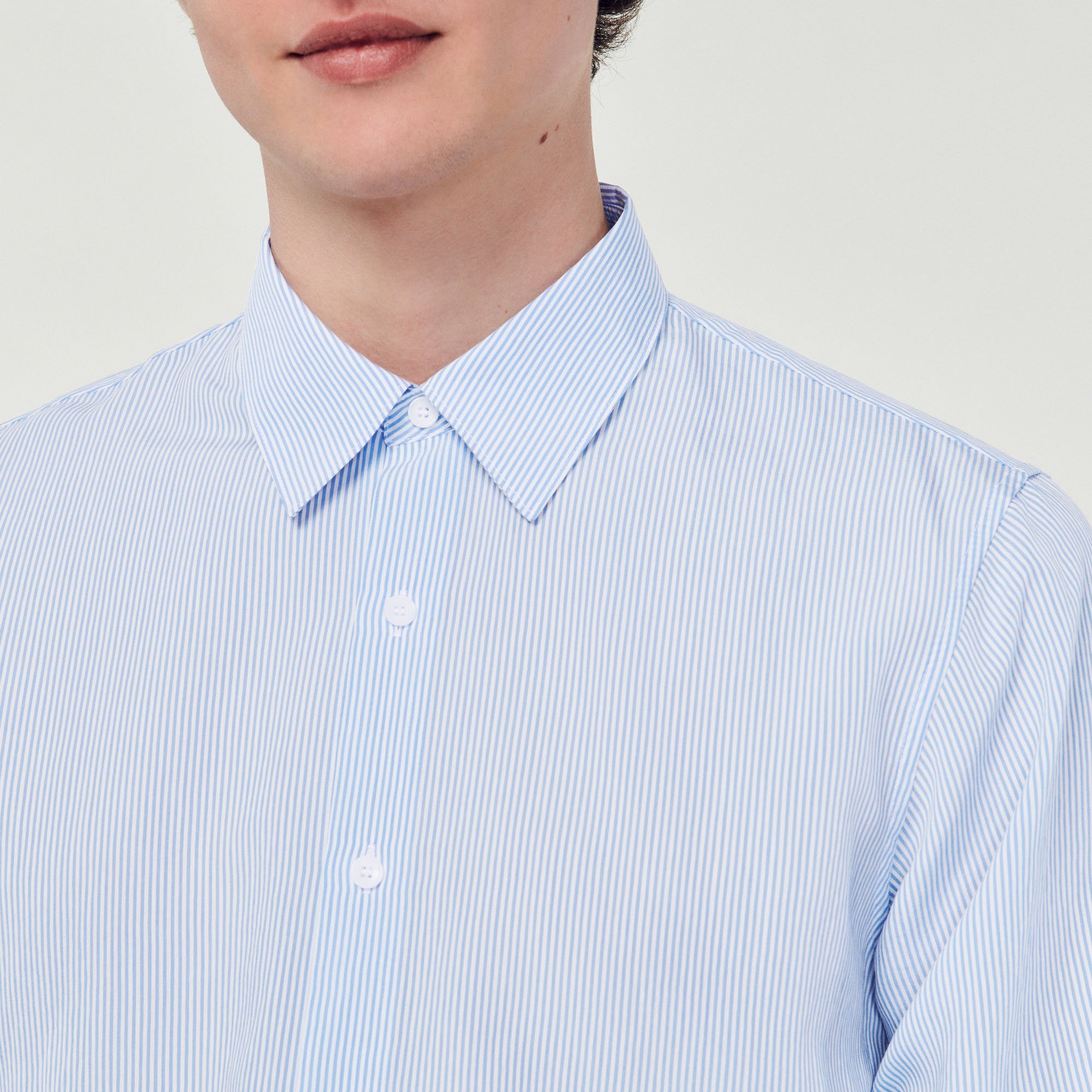 Chemise á rayures