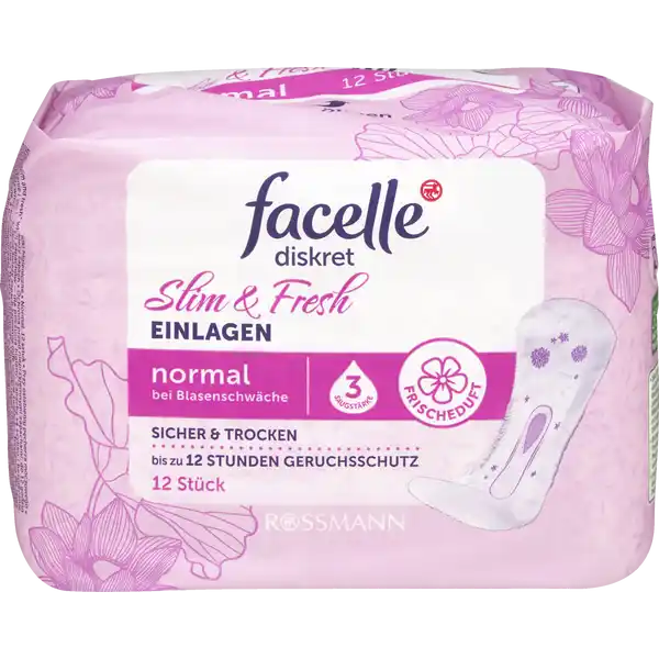 Einlagen Slim & Fresh normal Frischeduft