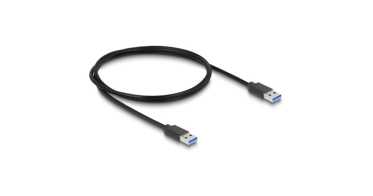 DeLOCKExterne 3-poort USB-hub met borgschroef  (Zwart)