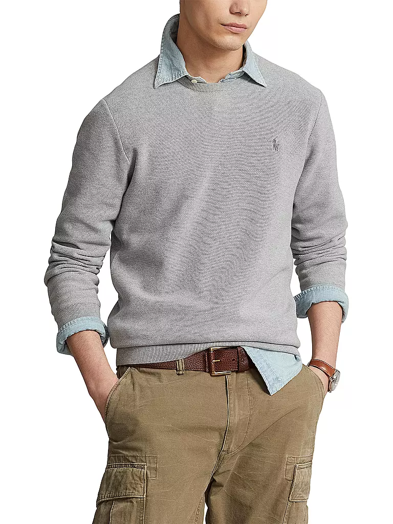 POLO RALPH LAUREN Pullover grau