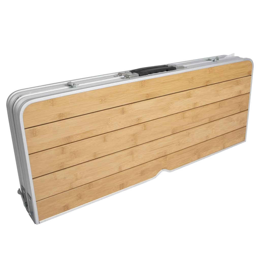 Conjunto de mesa de piquenique dobrável de bambu Bo-camp