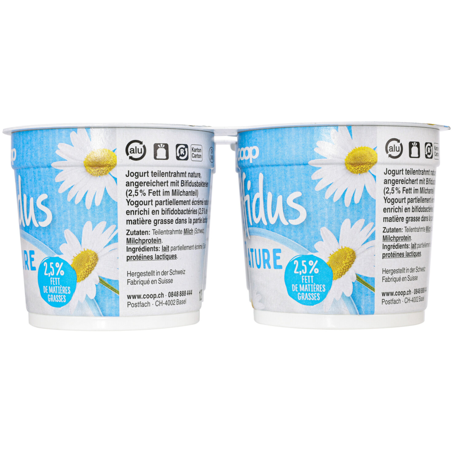 Bifidus Joghurt Nature 4x125g