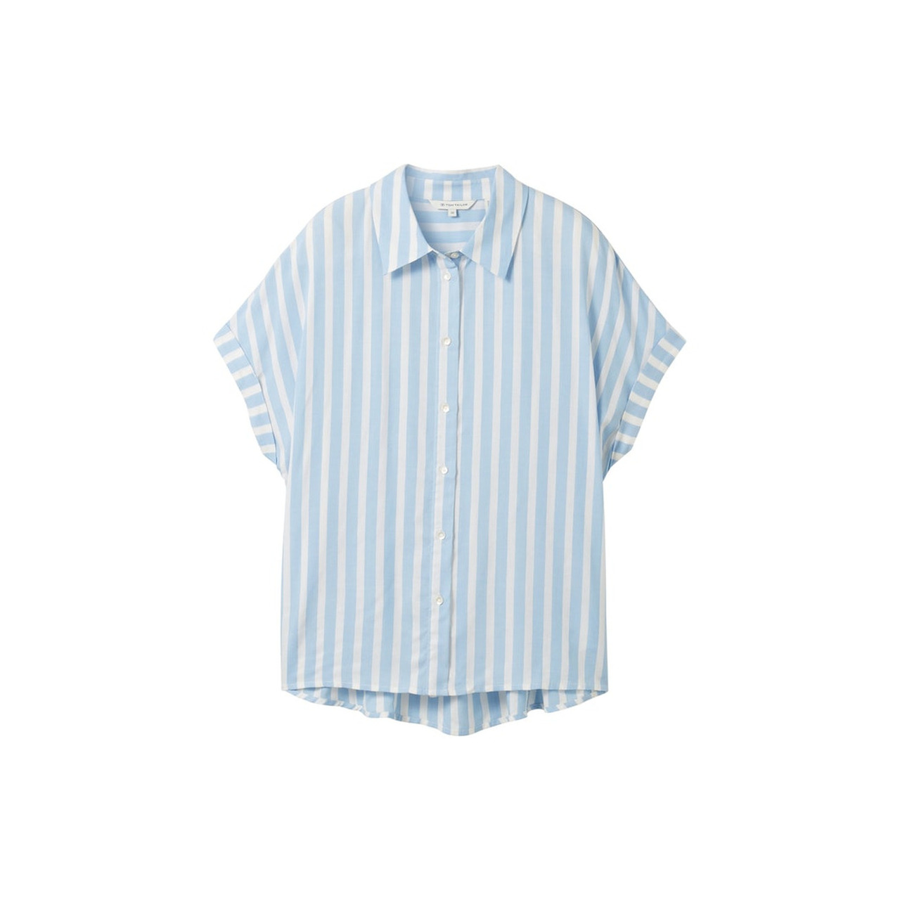 Tom Tailor Striped short sleeve blouse