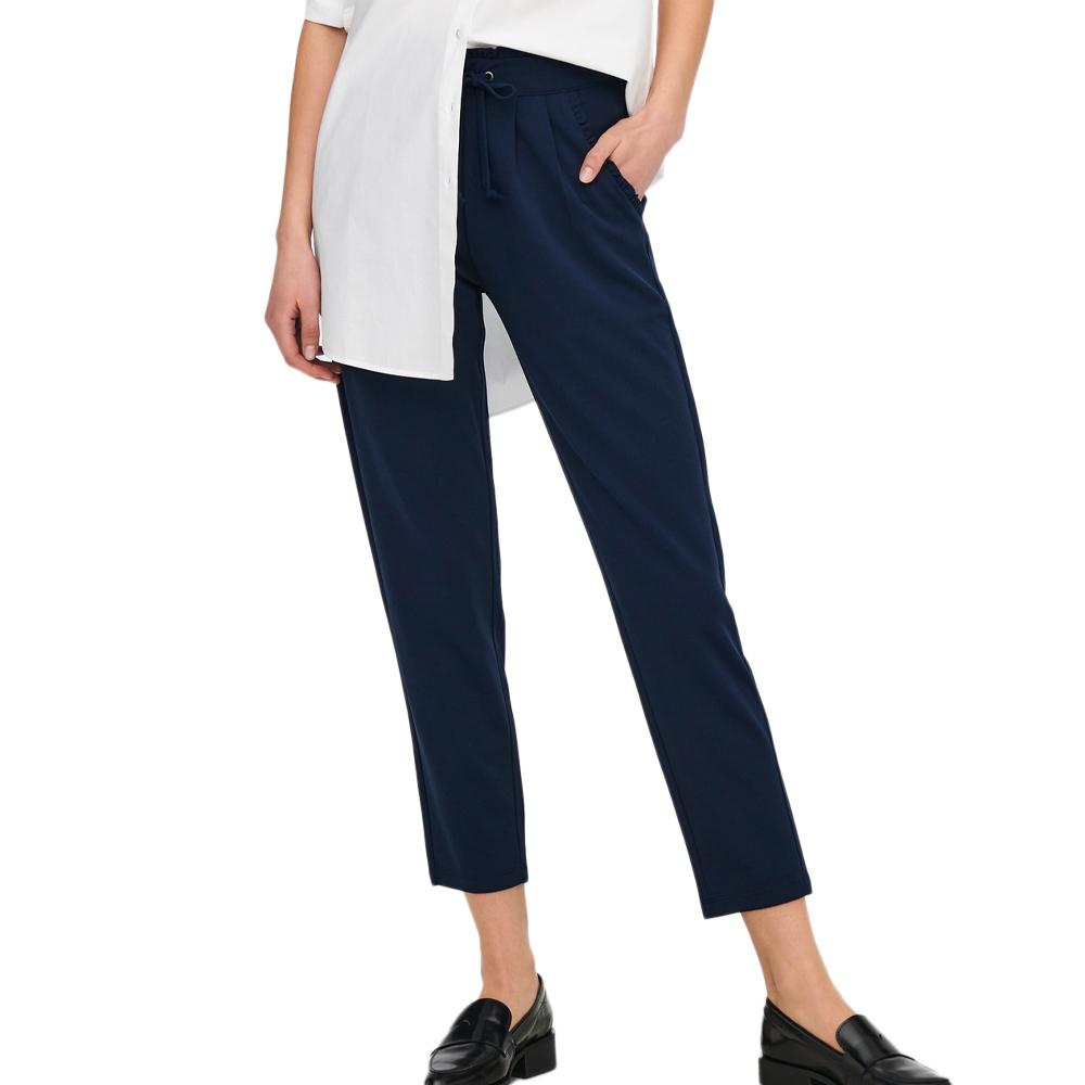 JDY Pantalons fluide Marine Femme JDY Life New Ancle