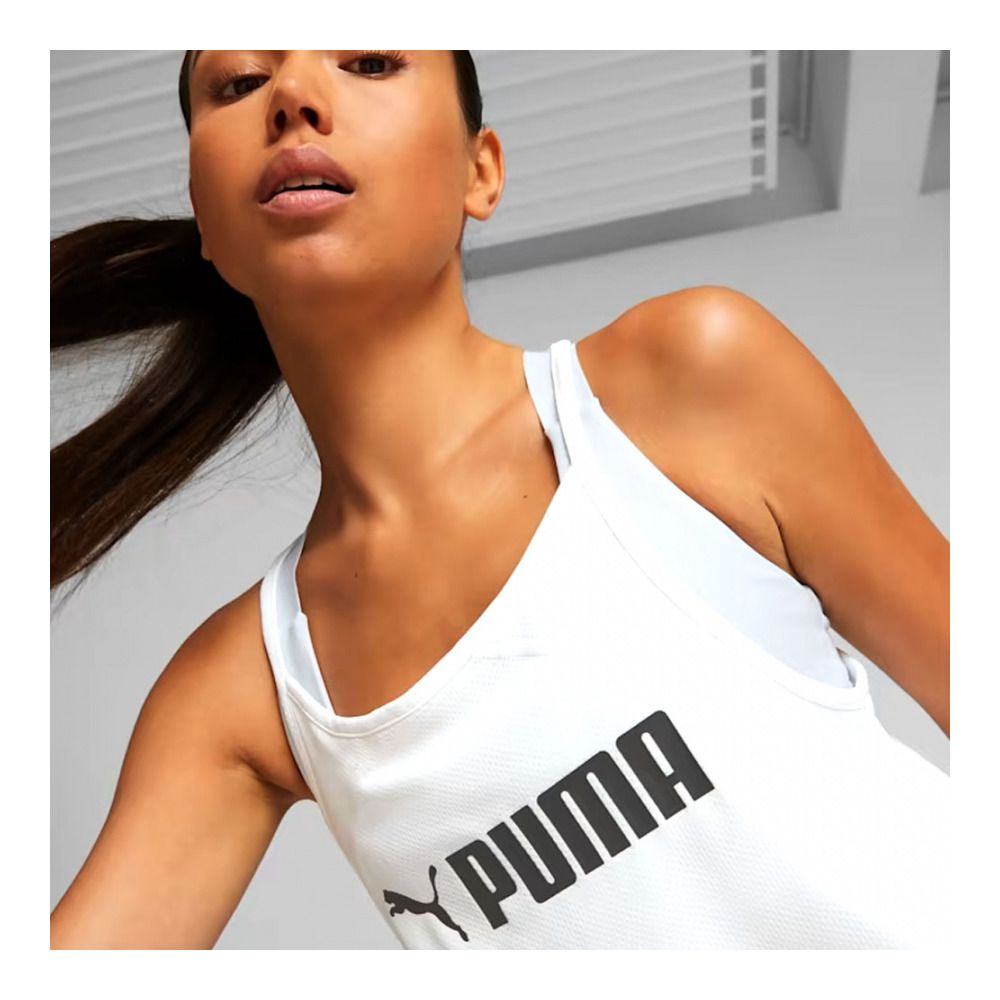 Puma PFIT BREATH - Débardeur Femme puma white/puma black