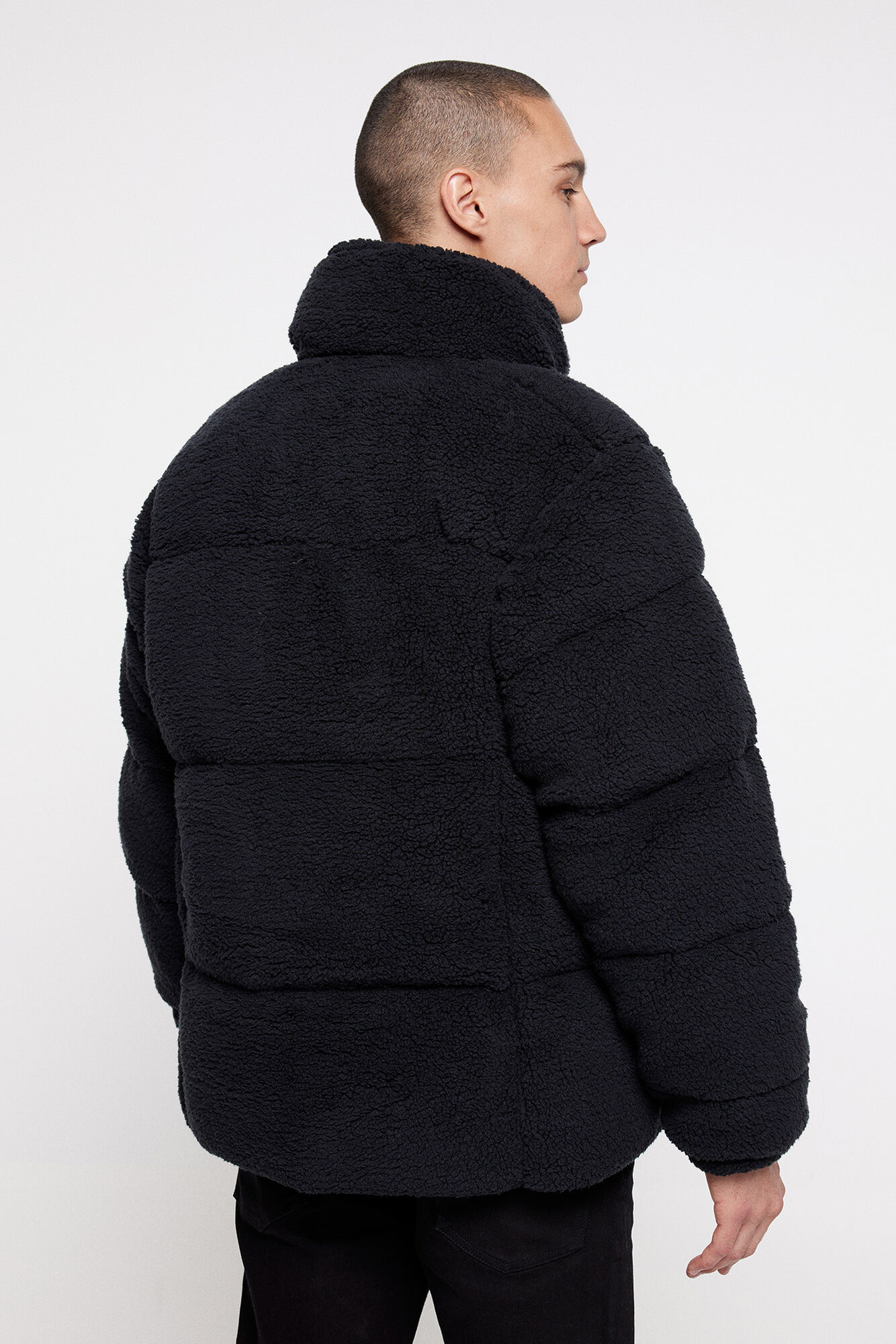 Jaqueta acolchoada masculina Columbia™ Puffect™ com forro de lã Sherpa
