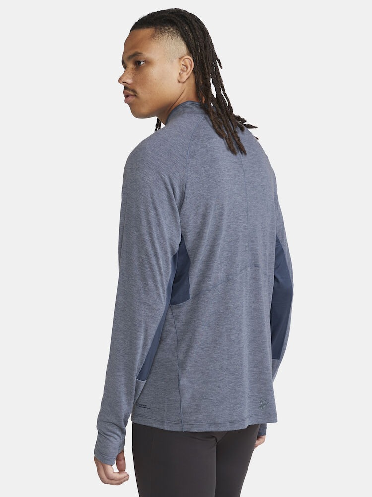 ADV Subz Wool LS Tee 2 Herre Flow/Melange