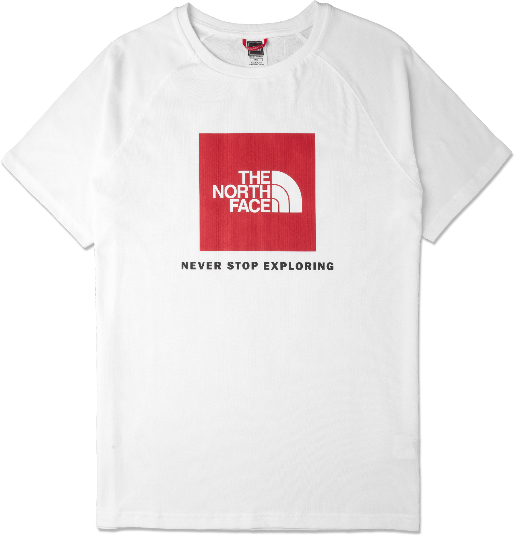 The North Face Raglan Redbox T-Shirt Weiss FLB1