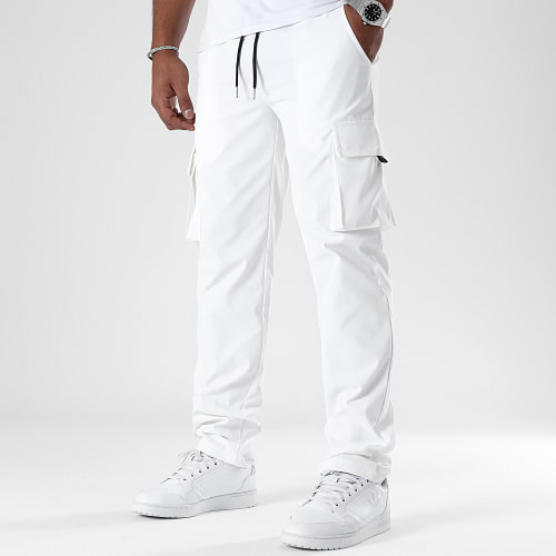 Pantalon Cargo 0397 Blanc
