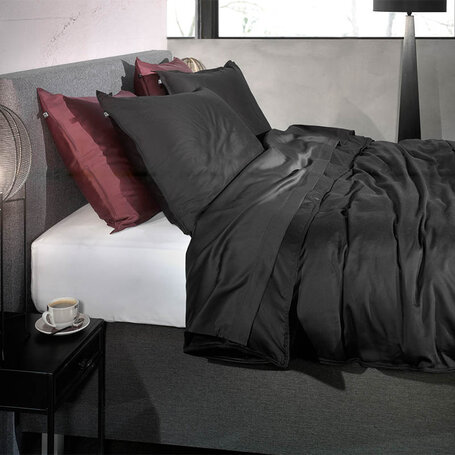 Dekbedovertrek Satinado - Night Black