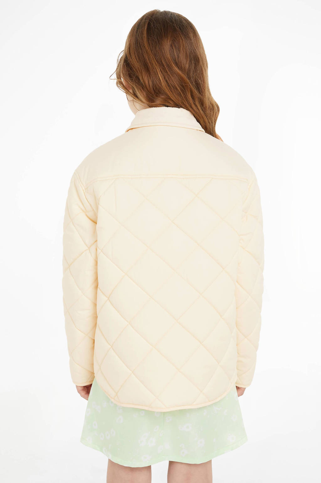 Calvin Klein zomerjas met logo beige