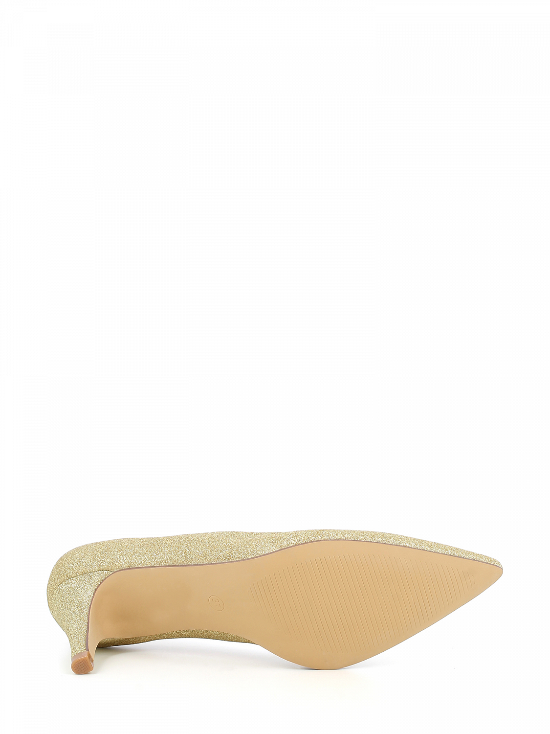 Duffy Golds Glitter Pumps