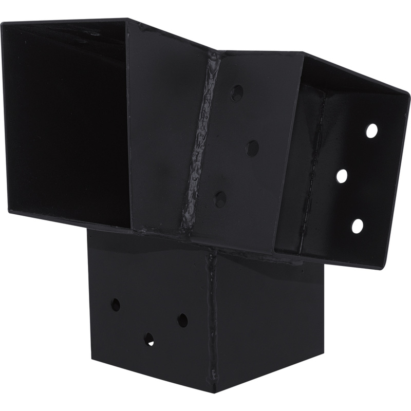 Koppelstuk hoek 91x91mm 105°