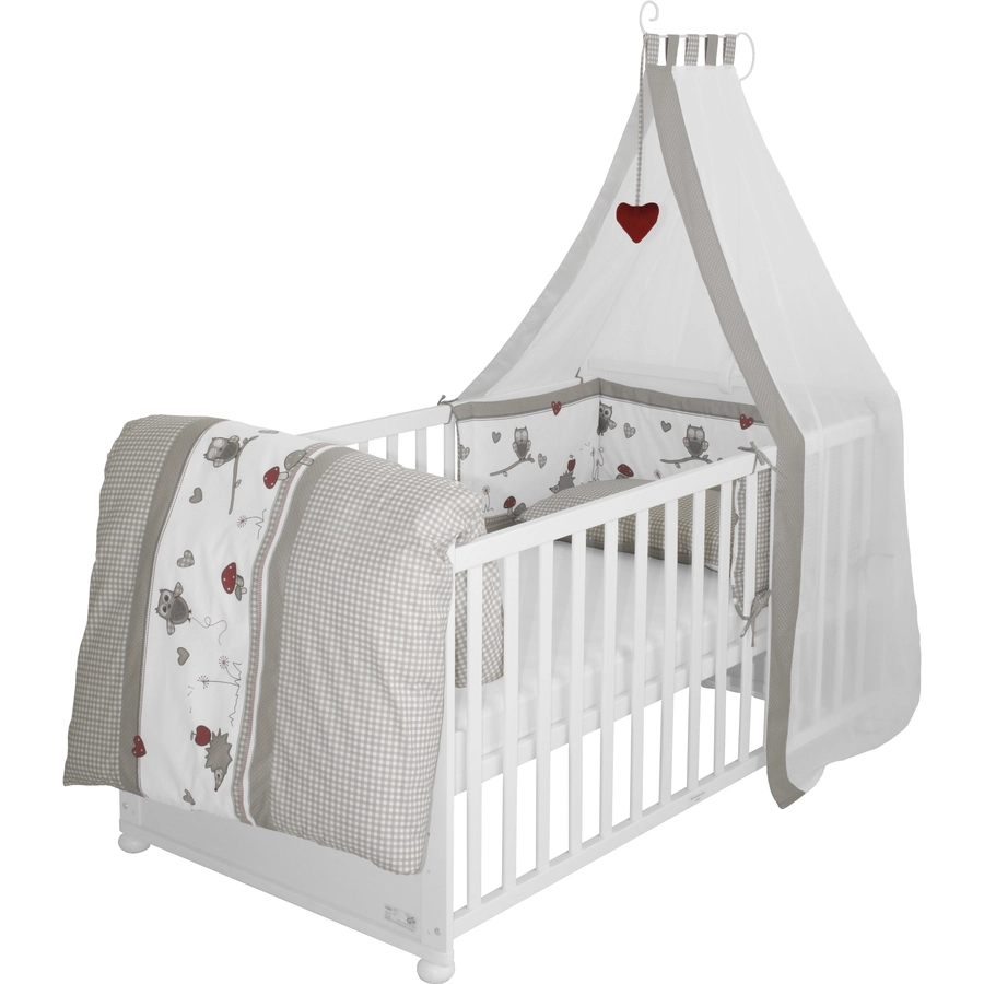 roba Kombi-Kinderbettset weiß Adam & Eule