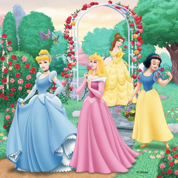 Puzzles 3x49 pièces - Rêves de princesses  Princesses