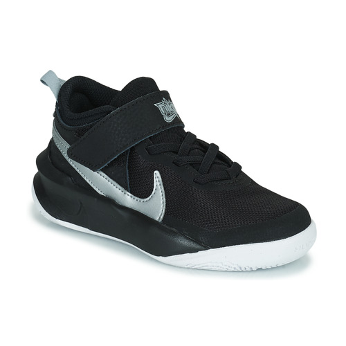 Nike - TEAM HUSTLE D 10 (PS) - Noir / Argent