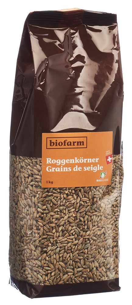 Biofarm Roggen<br>1 kg, Beutel, Knospe